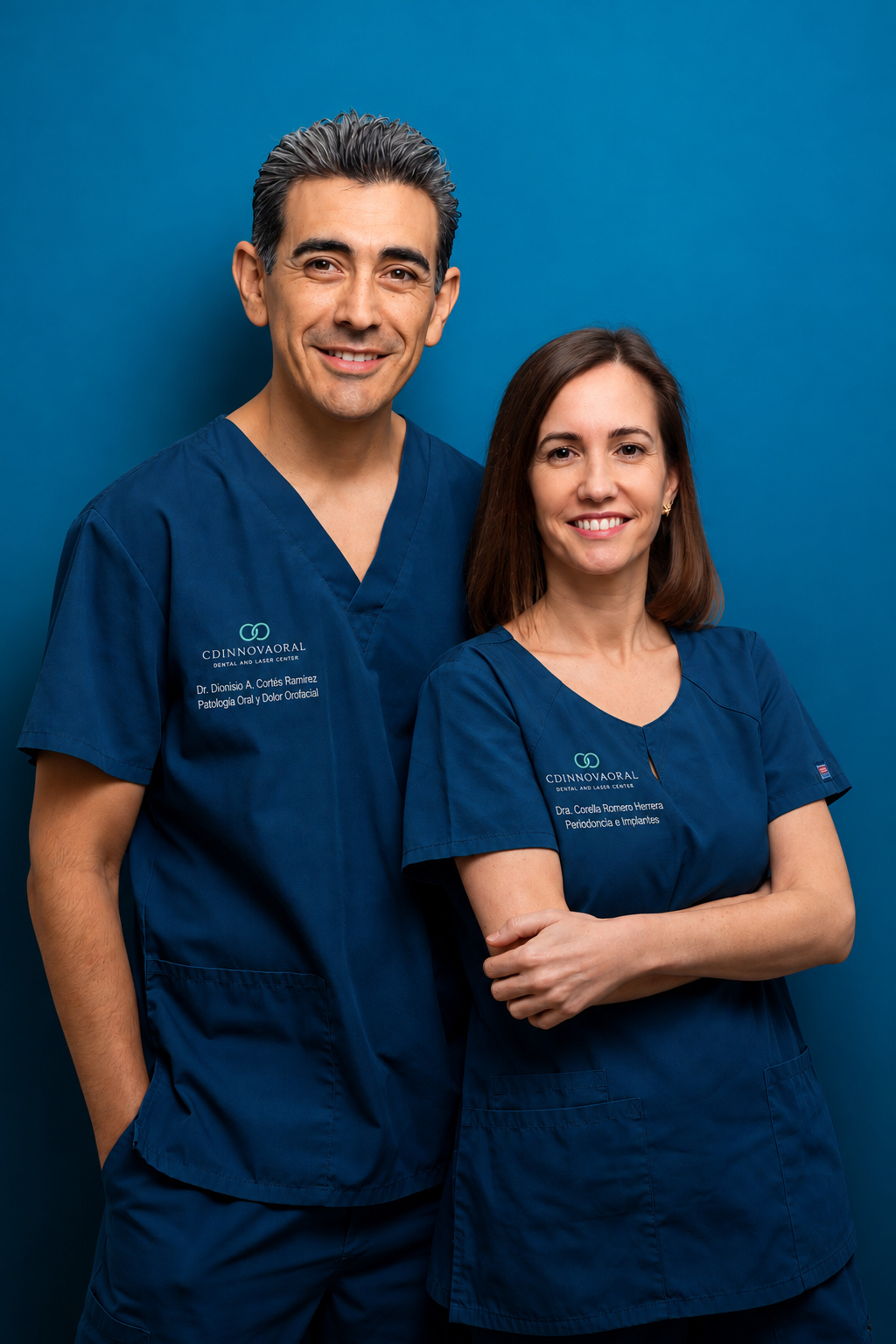 Dr. Dionisio Cortés y Dra. Coralia Romero, fundadores de CDINNOVAORAL